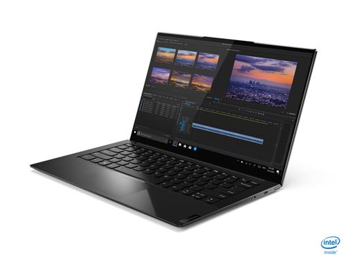 Lenovo Yoga Slim 9 Intel Core i7 i7-1165G7 Computer portatile 35,6 cm (14) Touch screen 4K Ultra HD 16 GB LPDDR4x-SDRAM 1 TB SSD Wi-Fi 6 (802.11ax) Windows 10 Home Nero
