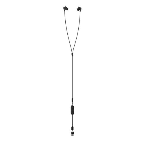 Logitech Zone Auricolare Cablato In-ear Ufficio USB tipo-C Grafite