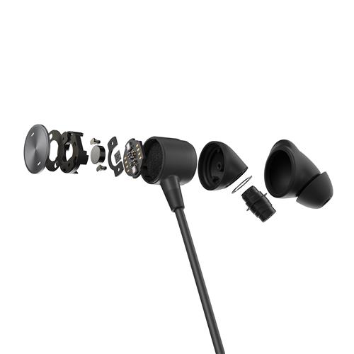 Logitech Zone Auricolare Cablato In-ear Ufficio USB tipo-C Grafite