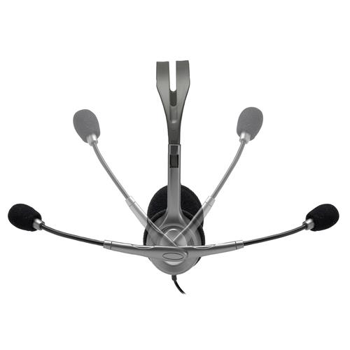 Logitech H111 Auricolare Cablato A Padiglione Ufficio Grigio