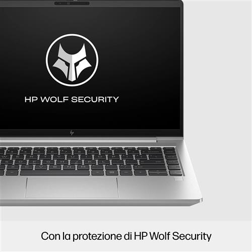 HP EliteBook 640 14 G10 Intel Core i7 i7-1355U Computer portatile 35,6 cm (14) Full HD 16 GB DDR4-SDRAM 512 GB SSD Wi-Fi 6E (802.11ax) Windows 11 Pro Argento