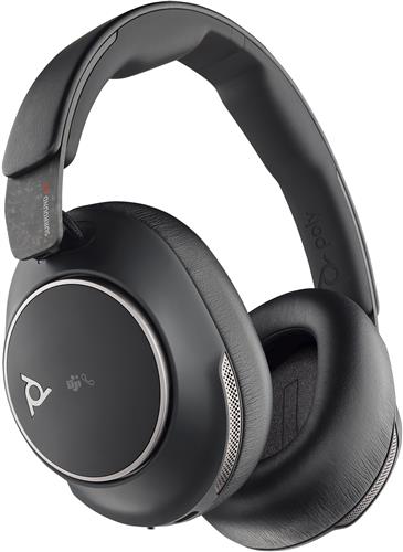 POLY Voyager Surround 80 UC Microsoft Teams Certified USB-C Headset +USB-C/A Adapter Auricolare Wireless A Padiglione Musica/Giornaliera USB tipo-C Bluetooth Nero