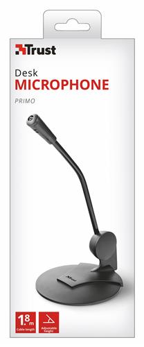 Trust 21674 microfono Nero Microfono per PC