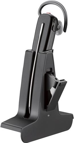 POLY Savi 8245 Office DECT 1880-1900 MHz USB-A Headset Auricolare Wireless A clip, In-ear Bluetooth Nero