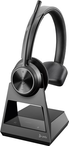 POLY Savi 7310 UC Monaural DECT 1880-1900 MHz Headset Auricolare Wireless A Padiglione Ufficio Nero
