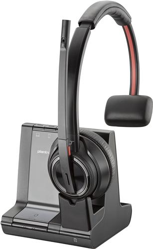 POLY Savi 8210-M Office DECT 1880-1900 MHz Single Ear Headset Wireless A Padiglione Bluetooth Nero