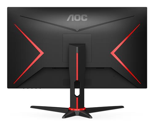 AOC 24G2SAE/BK Monitor PC 60,5 cm (23.8) 1920 x 1080 Pixel Full HD Nero, Rosso