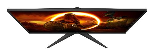 AOC 24G2SAE/BK Monitor PC 60,5 cm (23.8) 1920 x 1080 Pixel Full HD Nero, Rosso