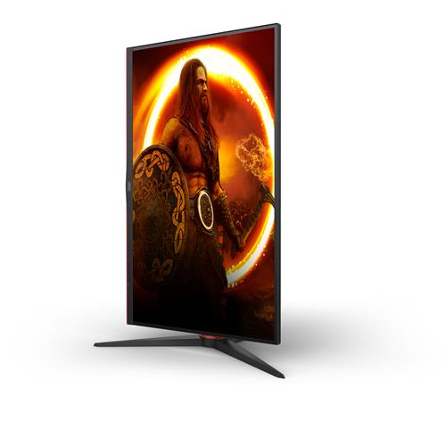 AOC 27G2SPU/BK Monitor PC 68,6 cm (27) 1920 x 1080 Pixel Full HD Nero, Rosso