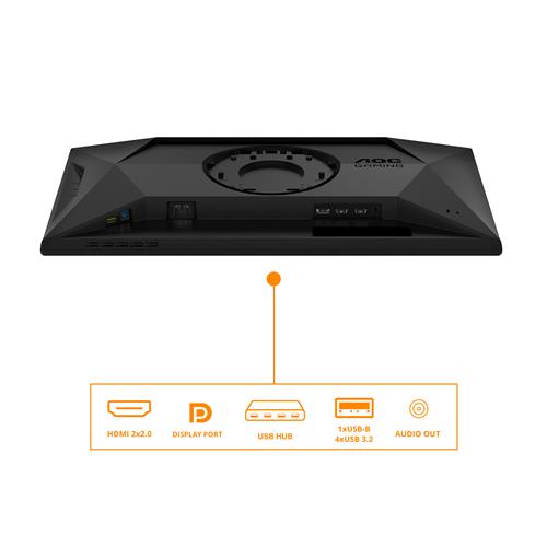 24.5IN 1920X1080 16:9 1000:1 HDMI X 2X 2.0 DP X 1X 1.4