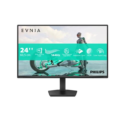 24IN EVNIA IPS 1920X1080 16:9 1000:1 1MS 144HZ HDMI DP