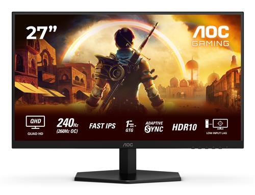 27IN QHD 2560X1440 16:9 1000:1 0.3MS DP/HDMI