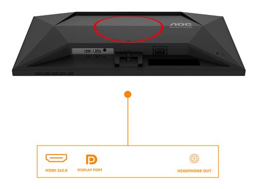 27IN WLED 1920X1080 16:9 1MS 1000:1  2X 2.0 HDMI 1X 1.4 DP