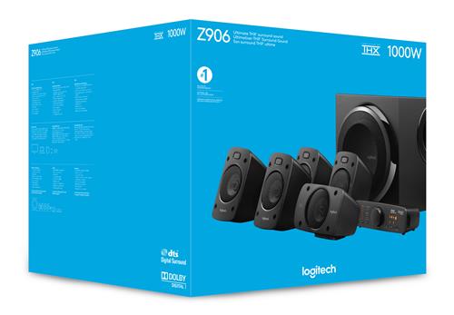 Logitech Z906 set di altoparlanti 500 W Universale Nero 5.1 canali 67 W