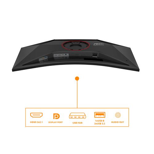 34 W VA 1500R WQHD 240HZ 0.3MS 2H(2.1)1DP HDR400 HEIGHT ADJUSTA