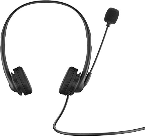 HP Stereo USB Headset G2 Auricolare Cablato A Padiglione Ufficio Nero