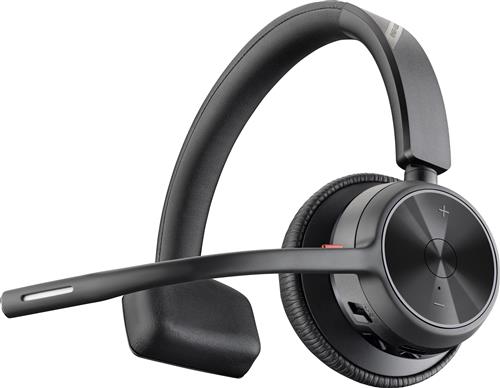 POLY Voyager 4310 USB-A Headset +BT700 dongle Auricolare Wireless A Padiglione Ufficio Bluetooth Nero