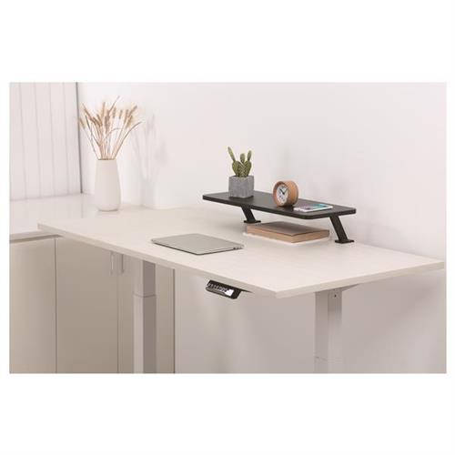 ALZATA PER MONITOR CON MORSETTO RIPIANO MONITOR- AMPIA LARGHEZZA