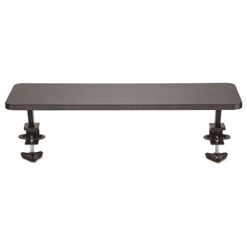 ALZATA PER MONITOR CON MORSETTO RIPIANO MONITOR- AMPIA LARGHEZZA