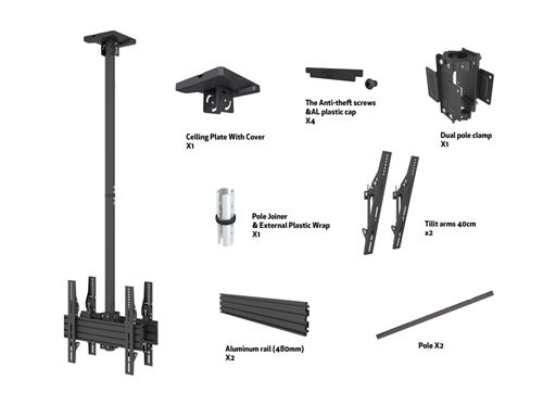 B2B PRO CEILING KIT VESA 400X400