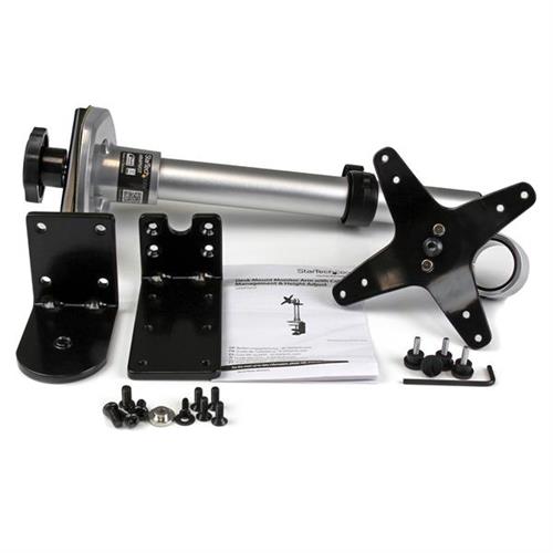 BRACCIO PORTA MONITOR LCD / LED CON GANCIO GESTIONE CAVI