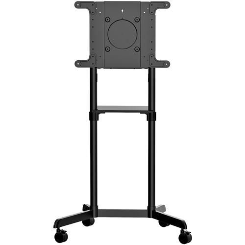 CARRELLO PORTA TV CON RUOTE PER schermi VESA 37-70 con ripiano