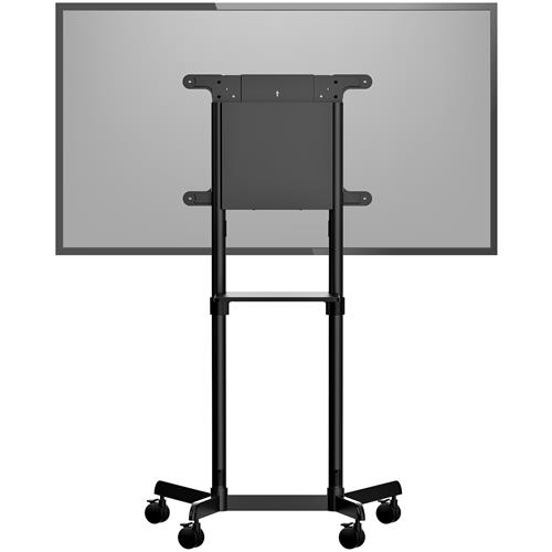 CARRELLO PORTA TV CON RUOTE PER schermi VESA 37-70 con ripiano