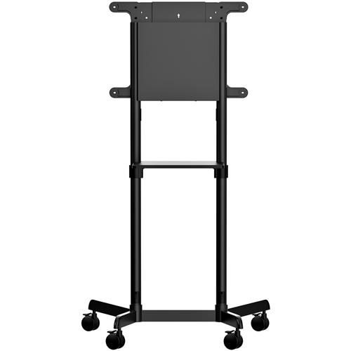 CARRELLO PORTA TV CON RUOTE PER schermi VESA 37-70 con ripiano