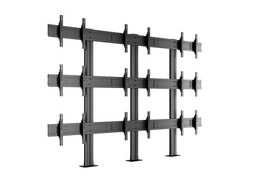 CARRELLO VIDEO WALL 3X3 ECONOMY