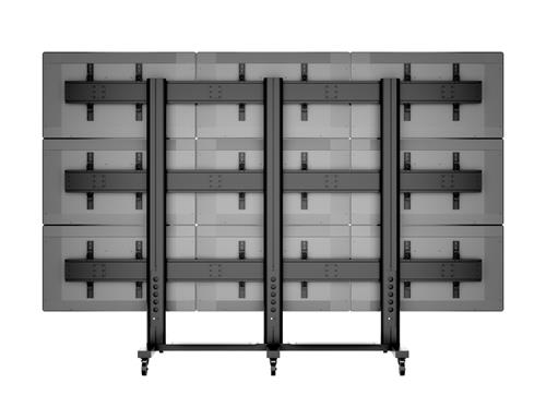 CARRELLO VIDEO WALL 3X3 ECONOMY