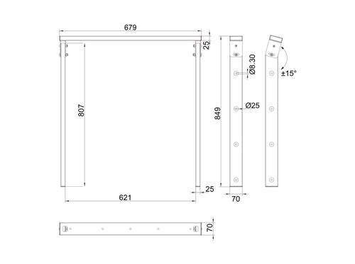 CEILING MOUNT FOR OMN-D46 .