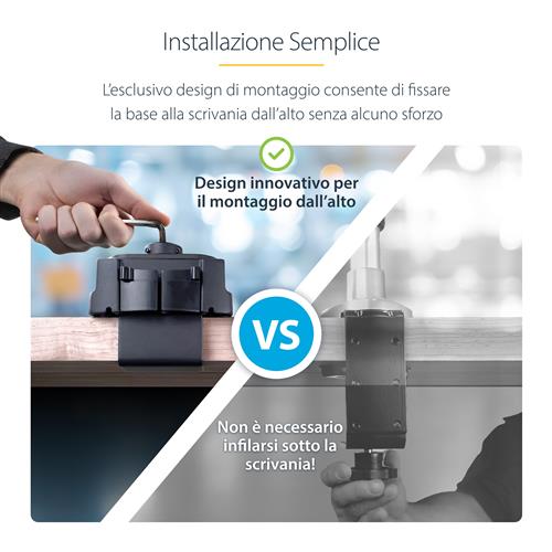 DESK MOUNT MONITOR ARM ARTICULATING - 2X USB 3.0