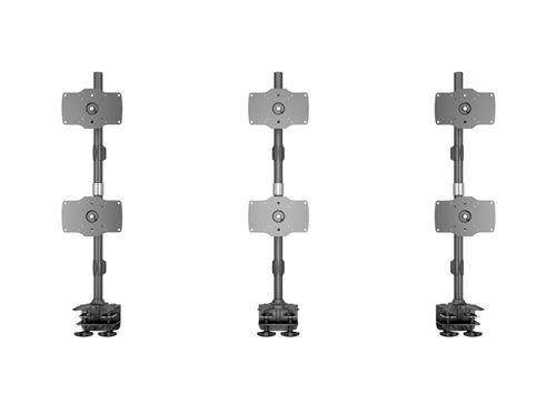DESKTOPMOUNT SIXTH VERTICAL DESK CLAMP 24IN-32IN