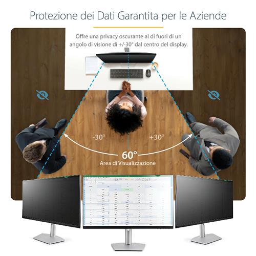 FILTRO PRIVACY PER MONITOR 22IN Pellicola protettiva 22IN 16:9