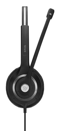 EPOS IMPACT SC 230 Auricolare Cablato A Padiglione Ufficio Nero, Argento