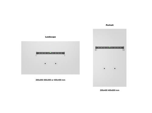 FIXED BRACKET ANTI-THEFT SYSTEM UP TO 32IN