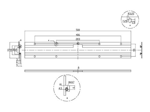FIXED SUPPORT SUPERSLIM ALUMINUM FOR SCREENS UP TO 32IN
