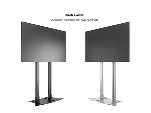 FLOOR LAMP H 210VESA 800X600-CAPACITY 125KG- SILVER