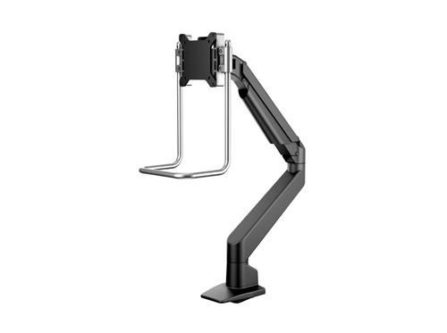 GAS LIFT ARM SINGLE BLACK W. HANDLE