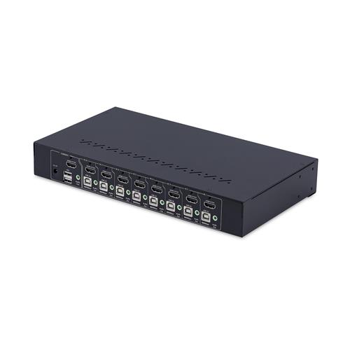 KVM SWITCH HDMI A 8 PORTE 4k 60Hz con kit Rack da 1U