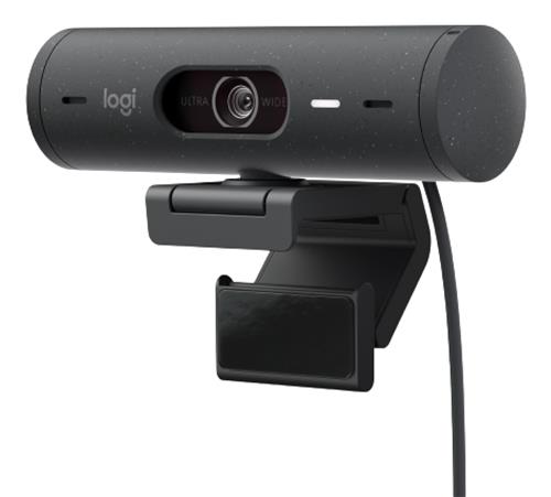 Logitech Brio 500 webcam 4 MP 1920 x 1080 Pixel USB-C Grafite