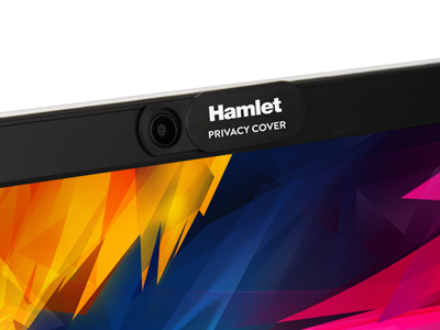 Hamlet HWCAMCV4 accessorio per webcam Copertura di protezione per privacy Nero