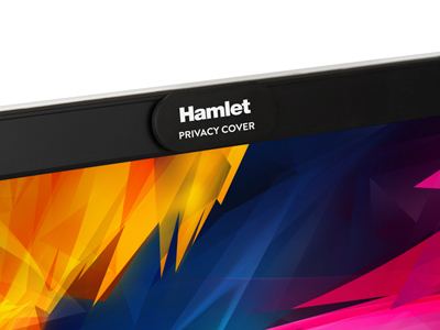 Hamlet HWCAMCV4 accessorio per webcam Copertura di protezione per privacy Nero