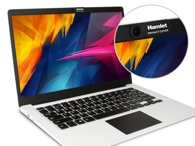 Hamlet HWCAMCV4 accessorio per webcam Copertura di protezione per privacy Nero