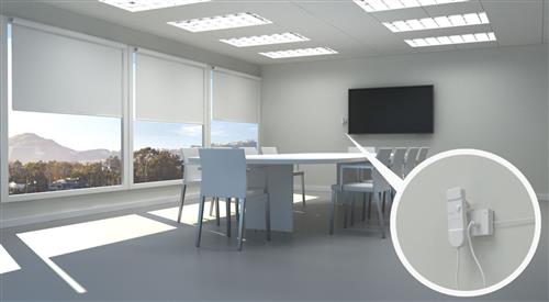 M MOTORIZED WALLMOUNT PRO 160 KG WHITE SD