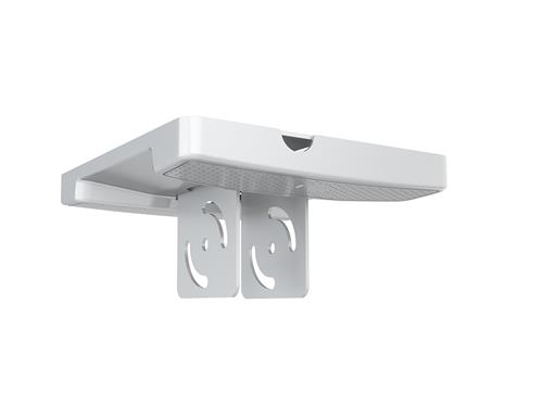 M PRO SERIES - CEILING PLATE WITH PLASTIC COVER WHITE