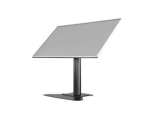 M PUBLIC DISPLAY STAND 110 HD FLOORBASE SINGLE BLACK