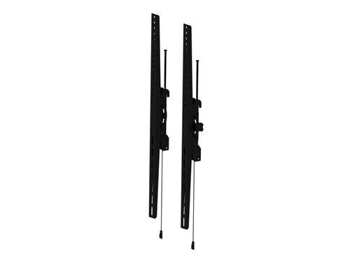 M PUBLIC DISPLAY STAND BLACK TILT ARMS 900MM