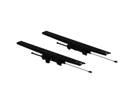 M PUBLIC DISPLAY STAND BLACK TILT ARMS 900MM