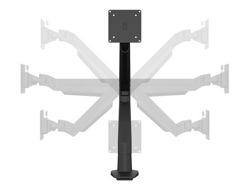 M VESA GAS LIFT ARM SINGLE SILV .